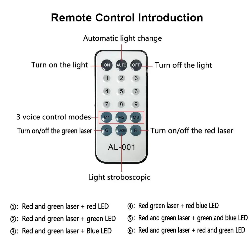 2024 جديد LED 6 حفرة 72 نمط أضواء للمسرح USB المكونات في DJ التحكم عن بعد ستيريو حفل زفاف مصباح للزينة KTV ديسكو أضواء