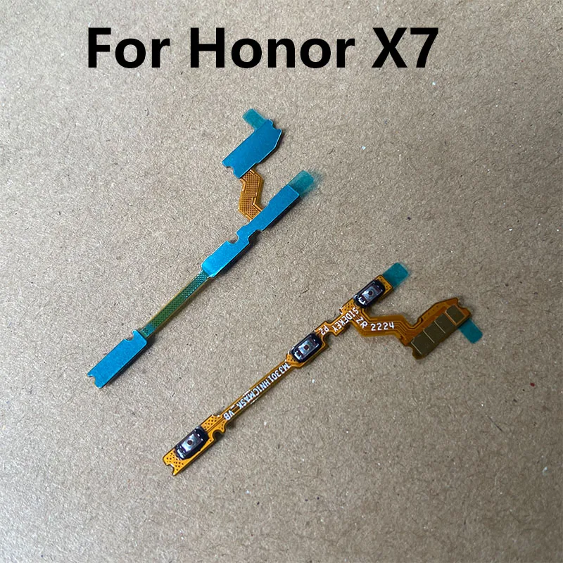 

10PCS For Huawei Honor X7 Power Volume Button Flex Cable Side Key Switch ON OFF Control Buttons Replacement