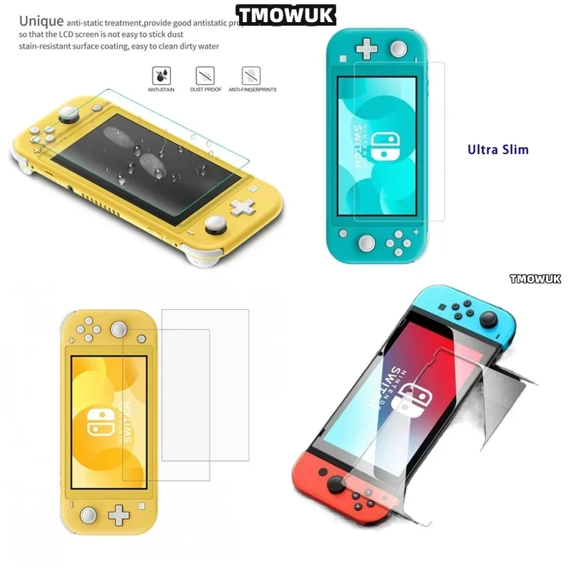 

For Nintendo Switch Lite Shockproof Cover, 9H Hardness, Maximum Clarity
