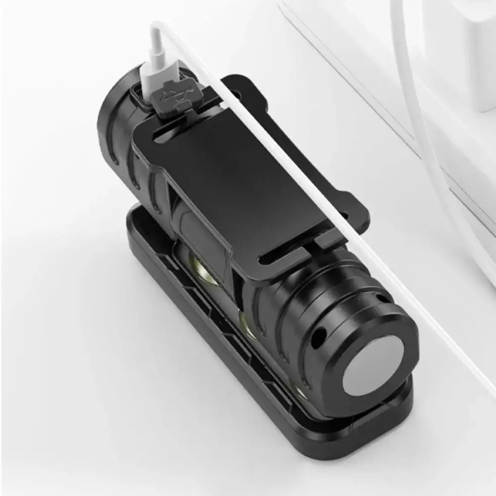 

6-Modes Dimming Handheld Worklight USB Rechargeable Waterproof Design Portable Gym Lamp Foldable Portable 180-Degree Rotation