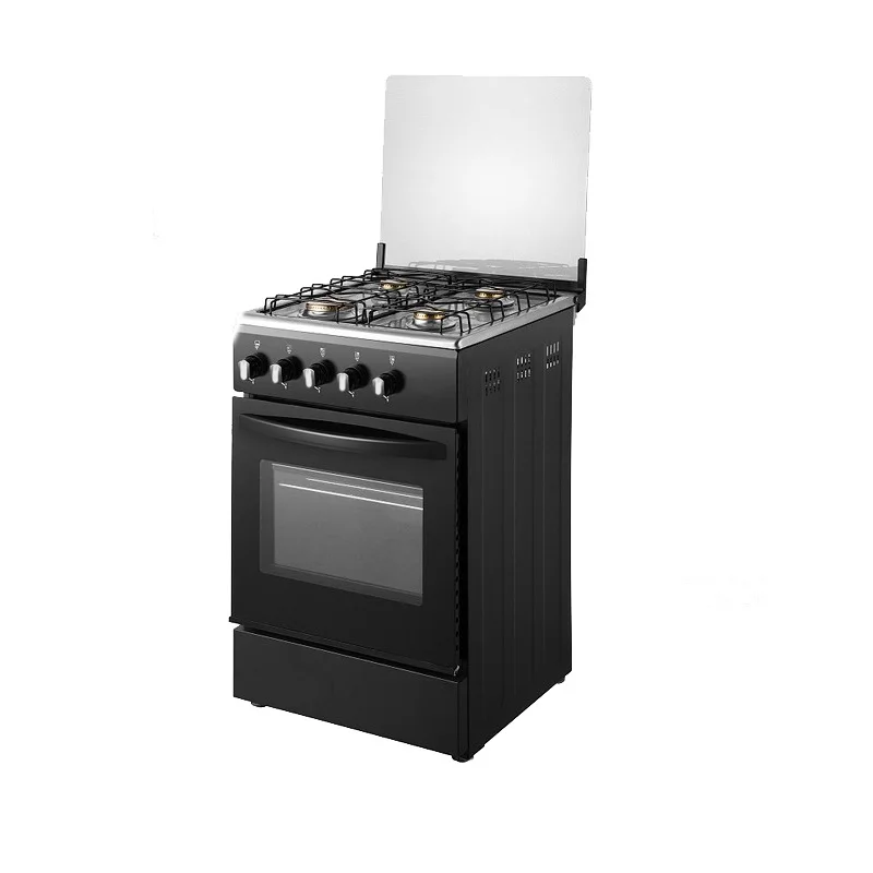 Professional 4 Gas Burner 2800PA Gas Stove with GAS OVEN 50 Wide Stainless Steel Top Free Standing Cooking Range Africa Hot Sale