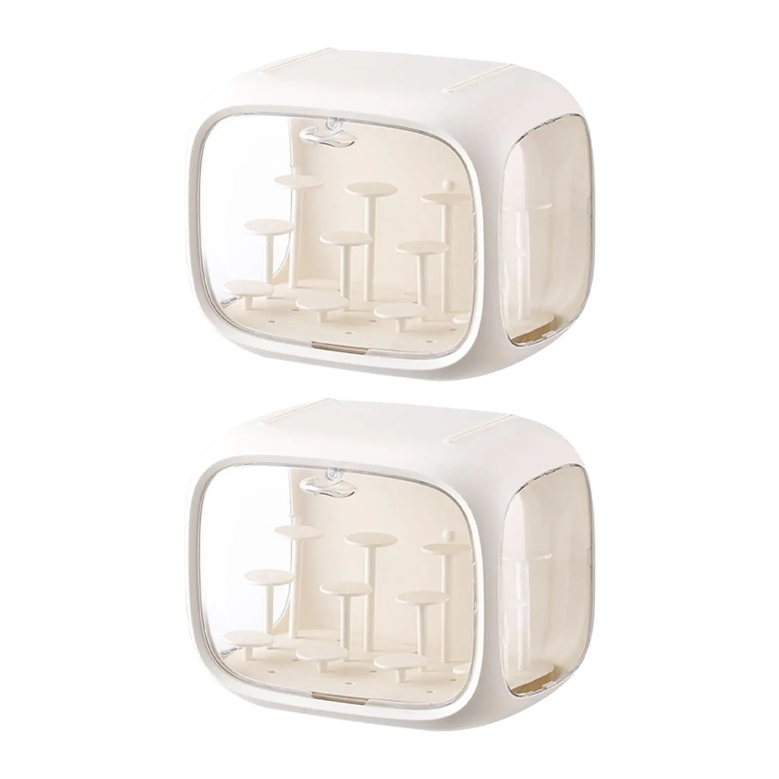 

Display Case for Figures Clear with Door for Anime Figurine Souvenirs Dolls