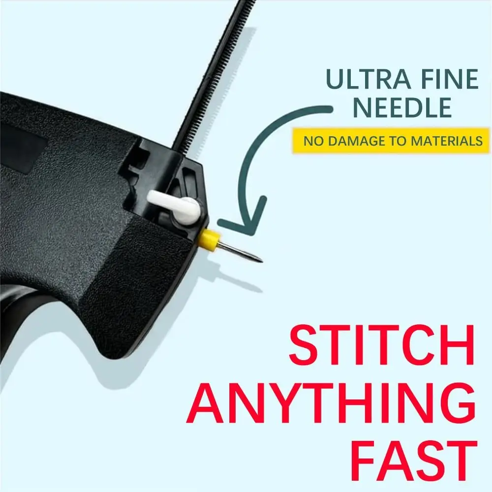 Non-slip Quick Clothing Fixer Easy To Use Bed Sheet Quilt Tacking Gun Blanket Fastener Clip Micro Tagging Stitch Tool