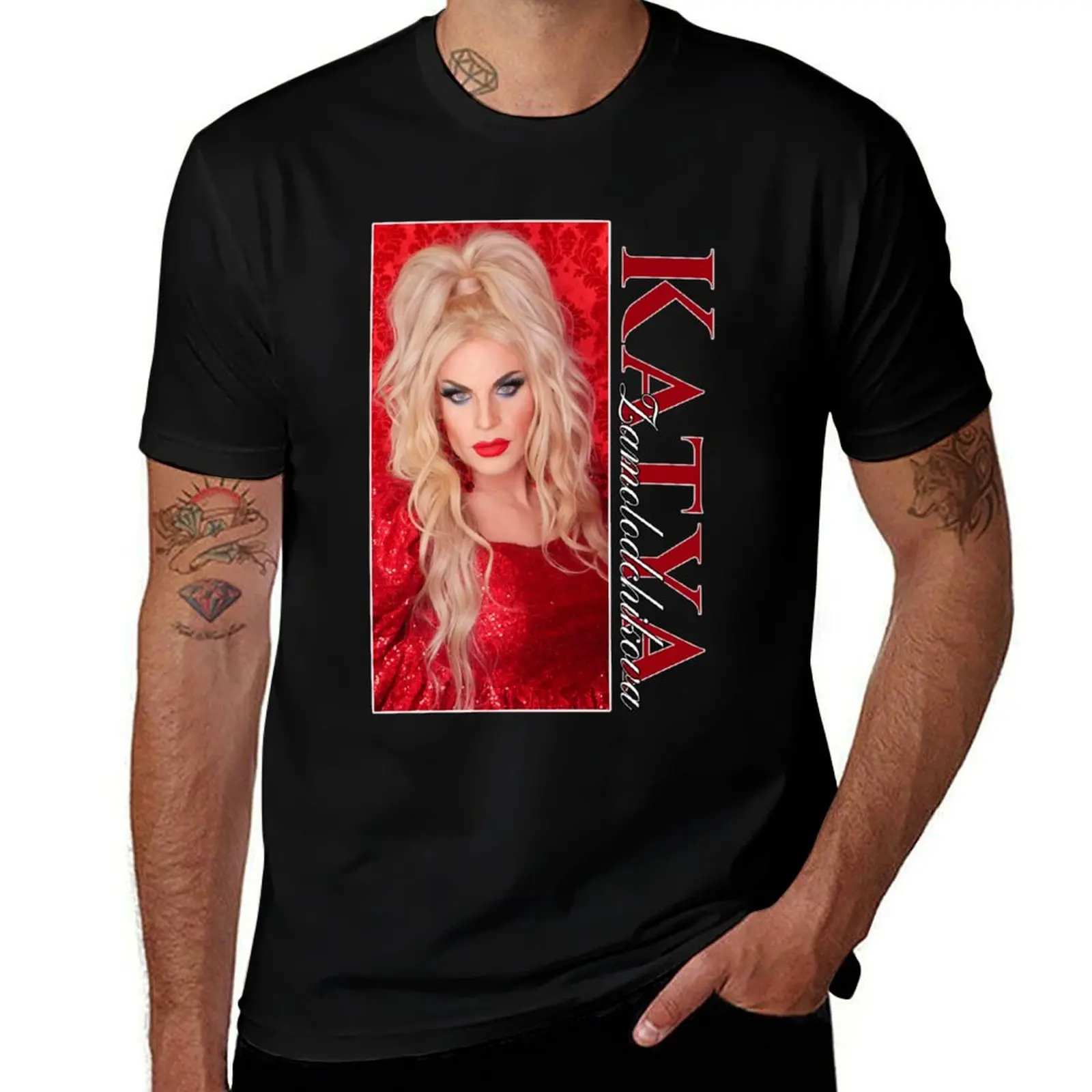 

Katya Zamolodchikova T-Shirt cotton t shirt man t shirt man luxury