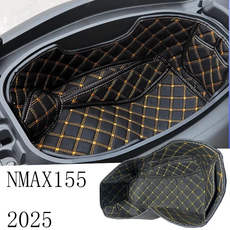 New for Yamaha NMAX155 2025 NMAX 155 Motorcycle Seat Bucket Liner Cushion Storage Box Mat Protector Accessories