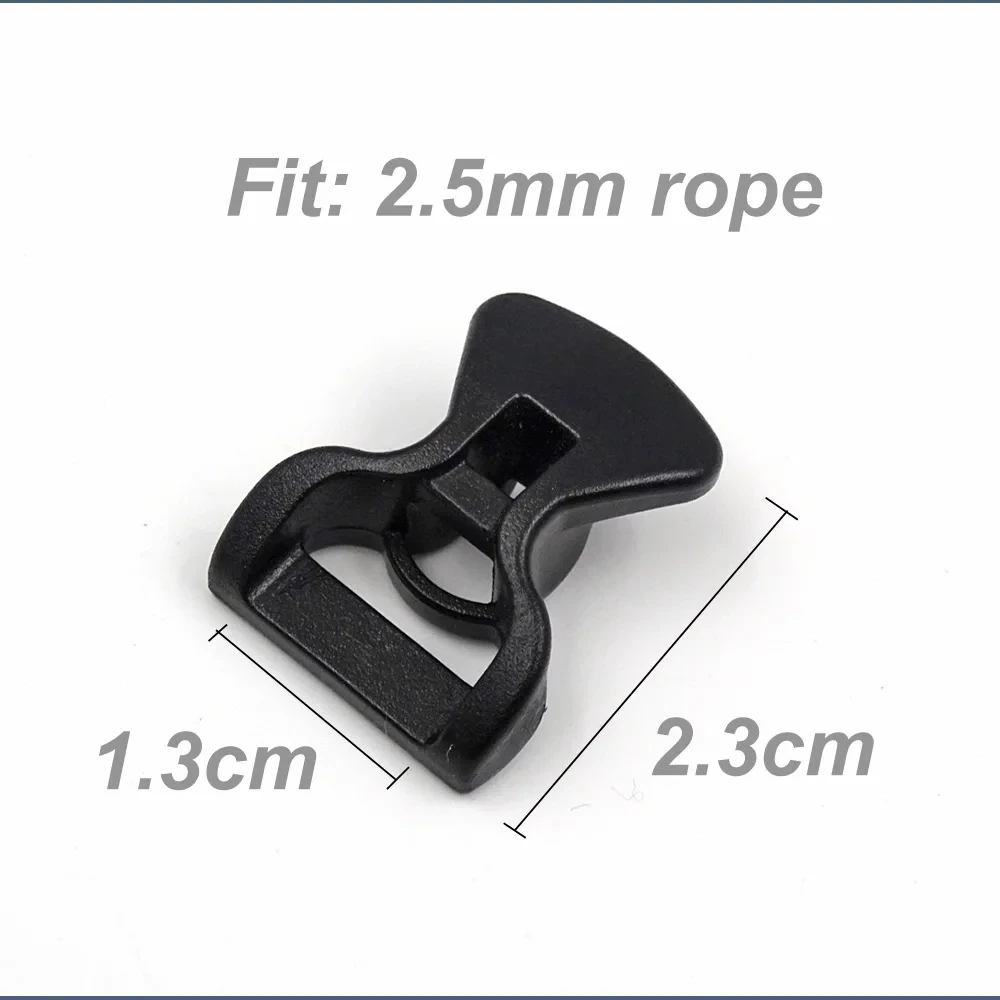 10/30Pcs Tent Guyline Runner Guy Lines Adjuster Stopper Cord Rope Tightener Tensioner Camping Awning Tarp Canopy Accessories