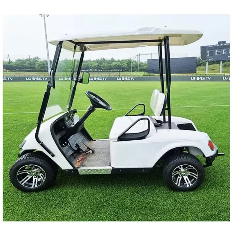 

Top Selling OEM Customize Electric 48V 4 Wheel Golf Buggy Golf Cart Club Car 2 Seat 30km/h 80-100km Supply