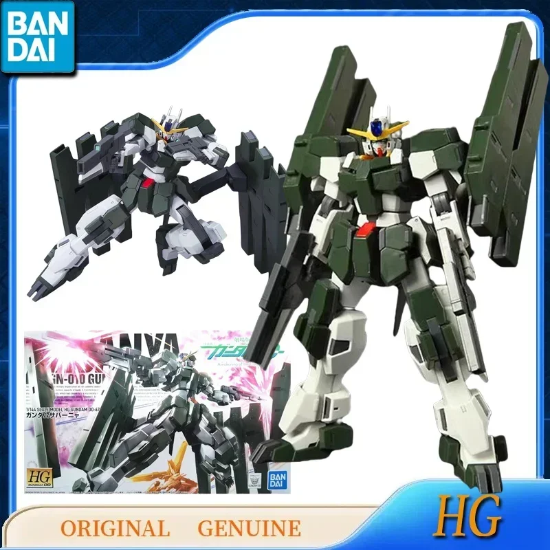 Bandai Original HG GUNDAM 0067 0068 0069 GN-010 ZABANYA GN-011 HARUTE CB-002 RAPHAEL Anime Figures Toys for Kids Gift Assembly
