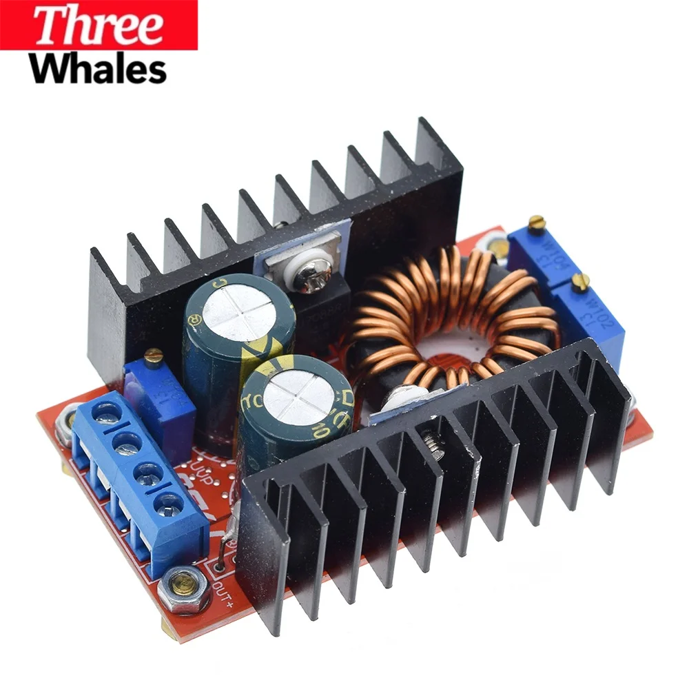 DC-DC 80W 8.5A Boost Converter 9-35 to 1-35V Buck Booster DC Step Down Step Up Adapter Module Adjustable Voltage Regulator