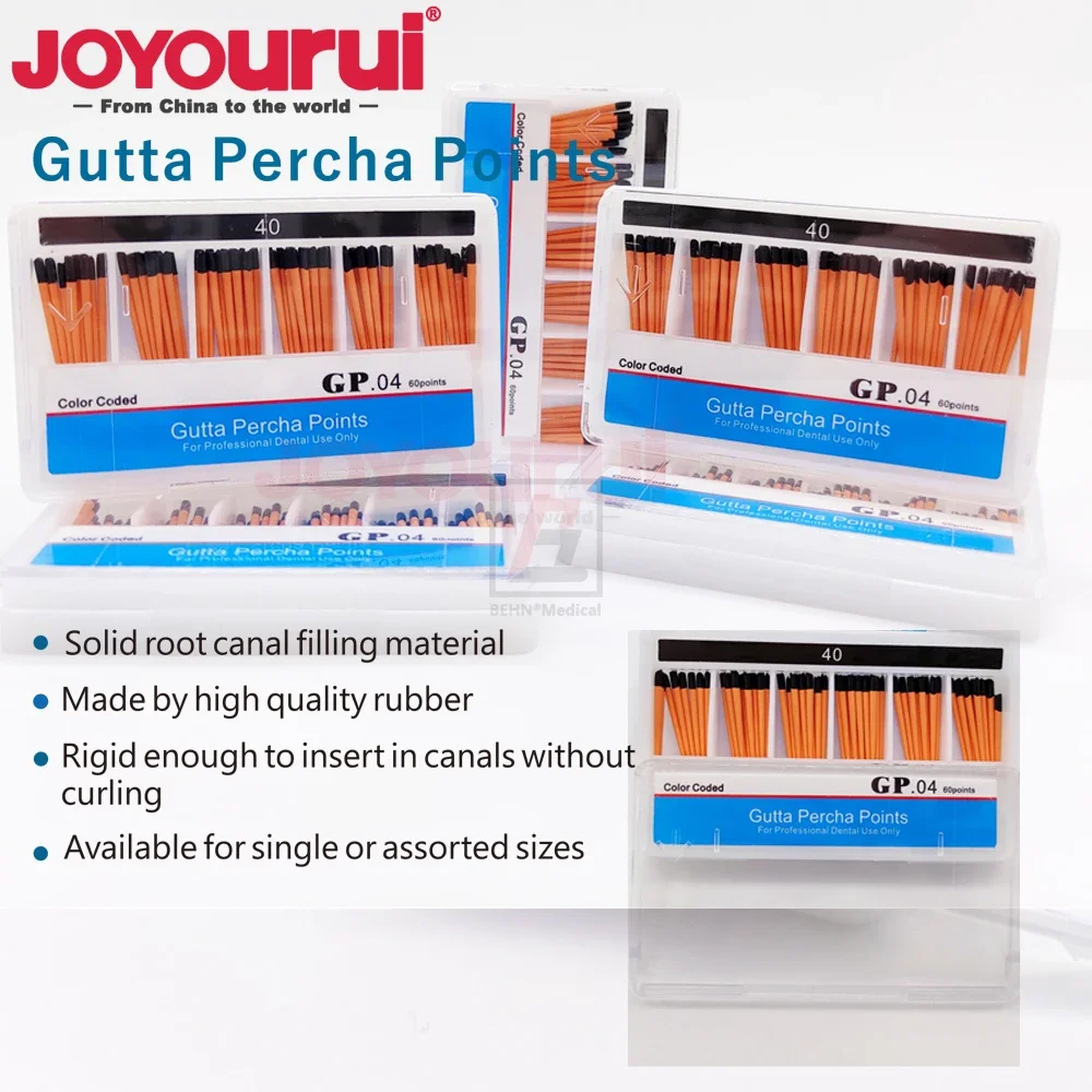 Рисунок 6 - Стоматологические точки гуттаперча