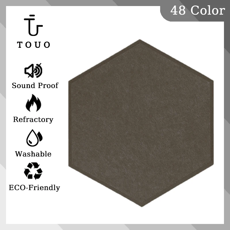 

TOUO Soundproofing Treatment 12 Pcs Sound Proof Wall Noise Panel Home Studio Music Door Sound Isolation Panel