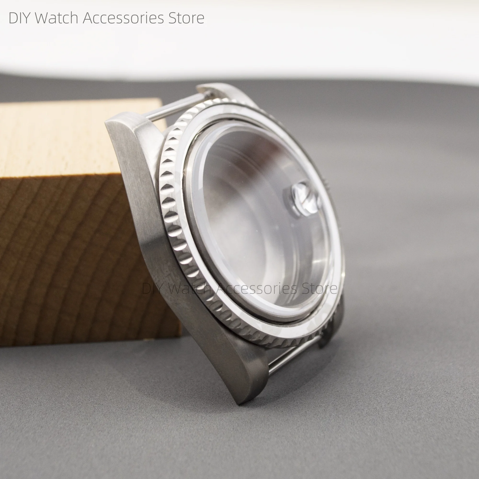 

40mm Titanium Case Titanium SUB Watch Case For NH35A NH36 GMT Watch Accessories Bracelet Replacement Parts NH35 Titanium Case