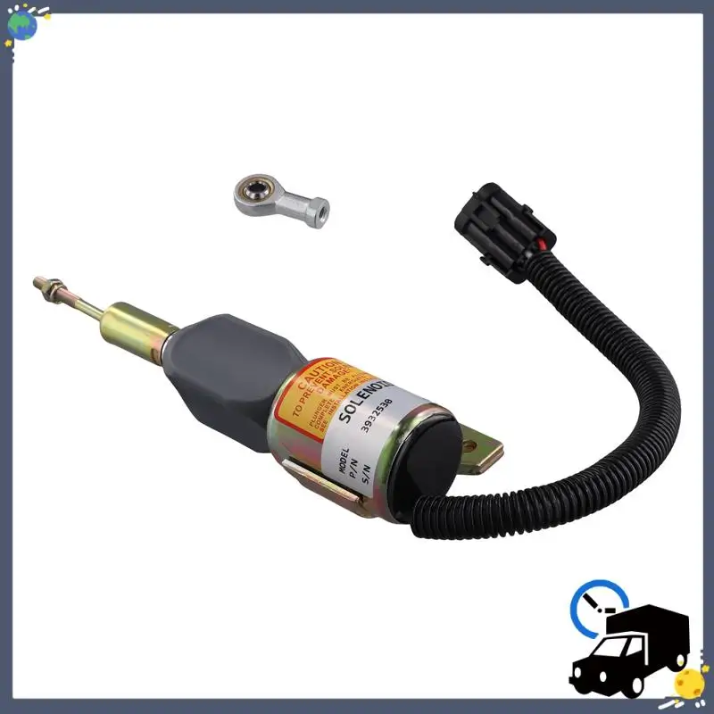 

Lasting 3932530 24V Diesel Engine Shut Off Solenoid SA-4756-24 For Cummins 4BT, 6BT5.9 Excavator