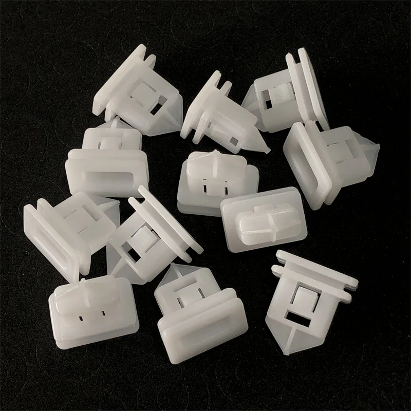 10/20Pcs 8678010 Side Skirt Sill Moulding Cover Trim Clips For Volvo C30 S40 S80 V50 V70 Plastics Fastener