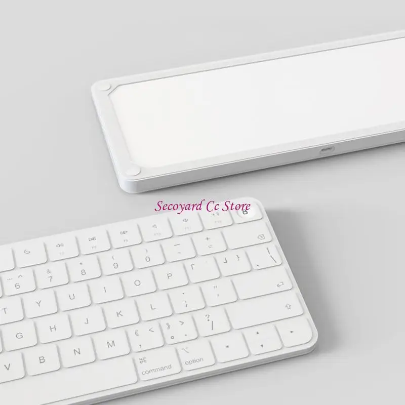 N3UC for Magic Keyboard Pad Protective Film Transparent Silicone Keyboards Protector