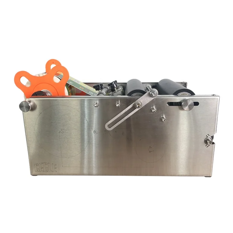 Tabletop Labeling Machine Mini Labeling Machine Label Applicator Manual Sticker Machine for Bottles