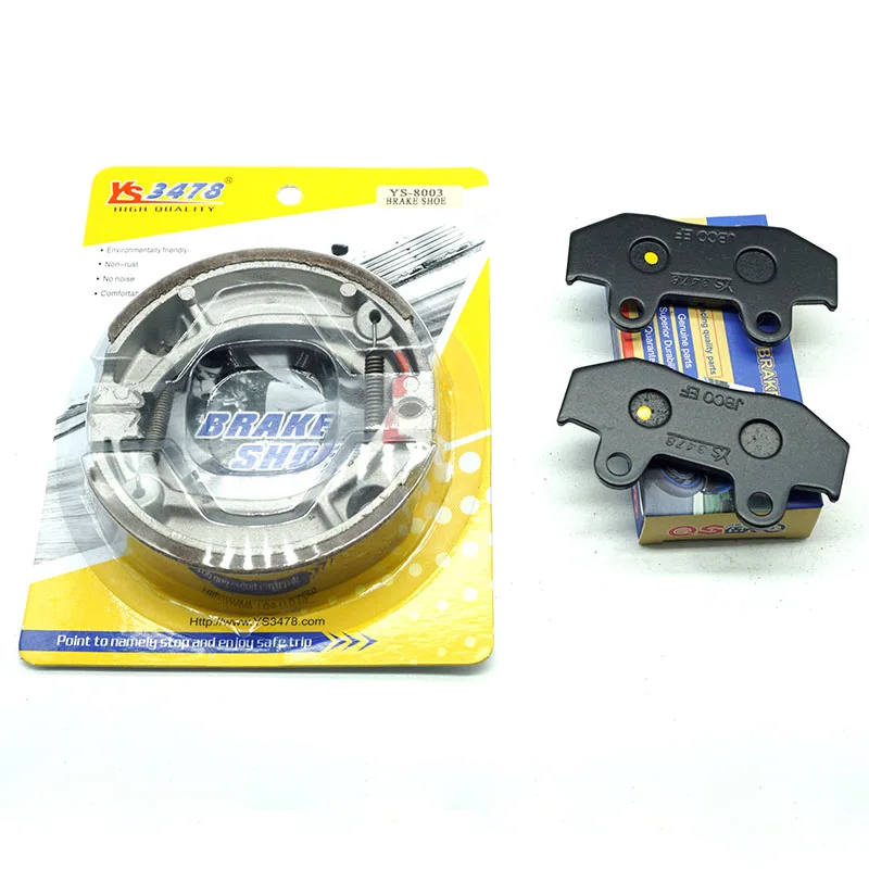 Motorcycle Front Rear Brake Pads for HONDA XR350R 1984-1987 XR500R 1983 1984 XR600R 1985-1987 XR 350 500 600 XR350 XR500 XR600