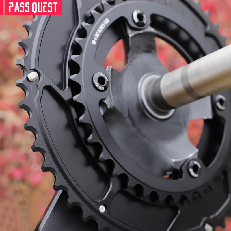 

12 скоростей для Shimano 105 R7100 46-33T ULTEGRA R8100 Dura-ace R9200 CRANK 54-40T двойной диск двойные звездочки 110bcd