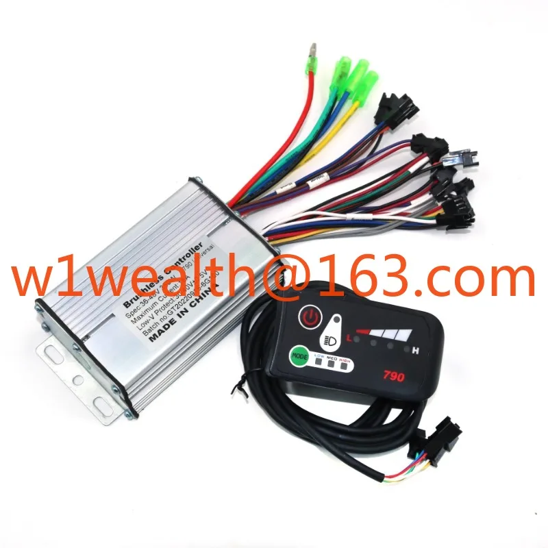 

Zunkong 36/48V 350W controller electric bicycle brushless motor + 790LED display set