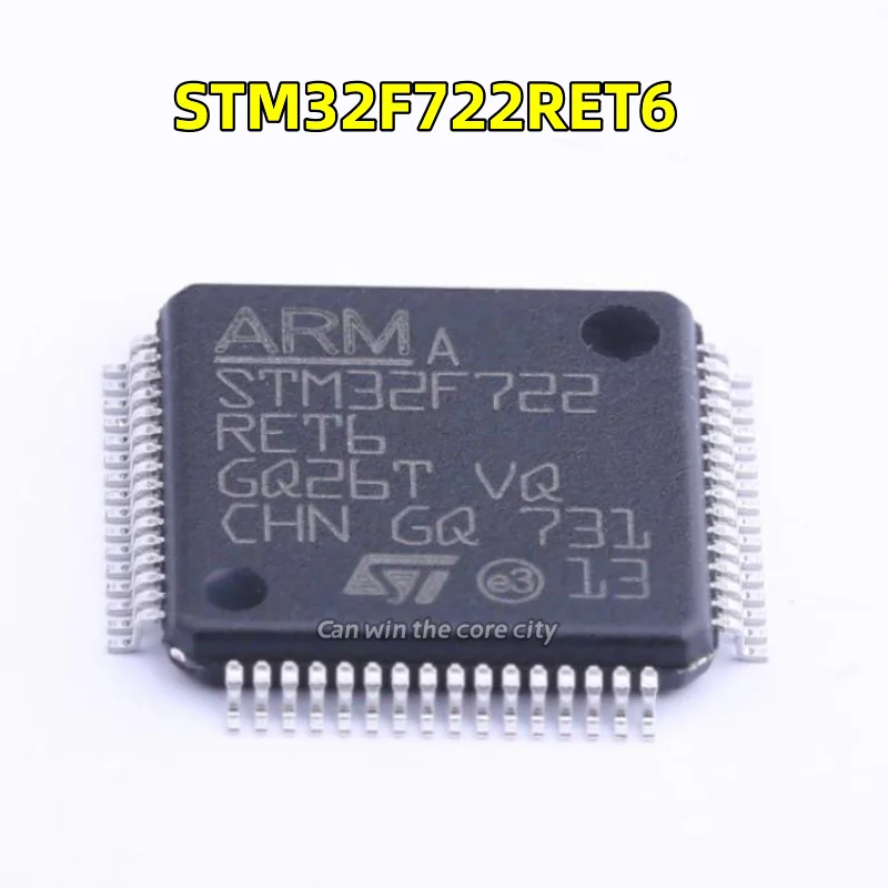 

10 pieces STM32F722RET6 Package LQFP64 original genuine 216 MHz microcontroller MCU spot direct auction