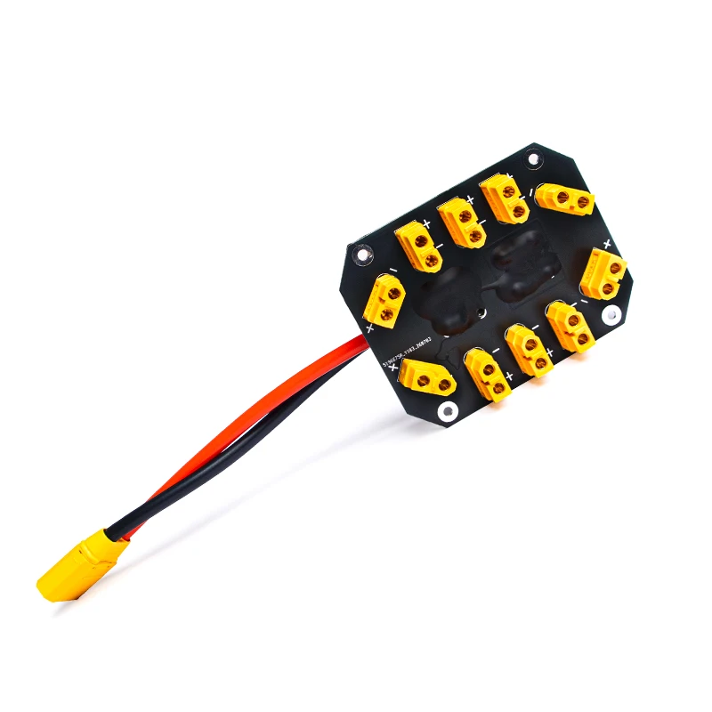 flyroun XT60PDB  XT90 Male Input To XT60 Female Output Parallel Charging Board For RC FPV Drone Lipo Battery Charger