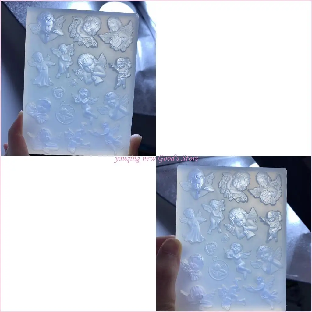 

57QA Resin Shaker Fillings Molds DIY Epoxy Resin Molds for Quicksand Casting Mold