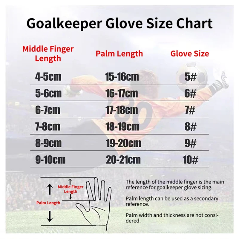 Anti-Slip Finger Protection Goalie Gloves 2