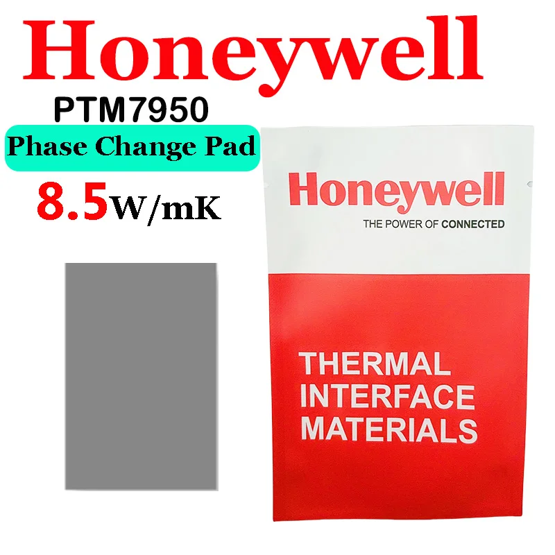 هانيويل ptm7950 مرحلة تغيير الوسادة معجون حراري GPU وحدة المعالجة المركزية المبرد 40x80X0.2 مللي متر التبريد موصل بطانة حماية من السيليكون حصيرة Termмоoproкла
