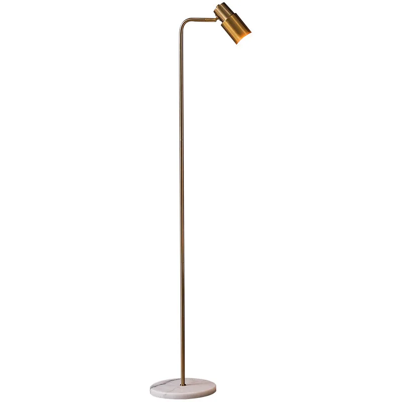 

Nordic floor lamp, rotatable, minimalist and creative living room, simple personality, light luxury marble desk lamp