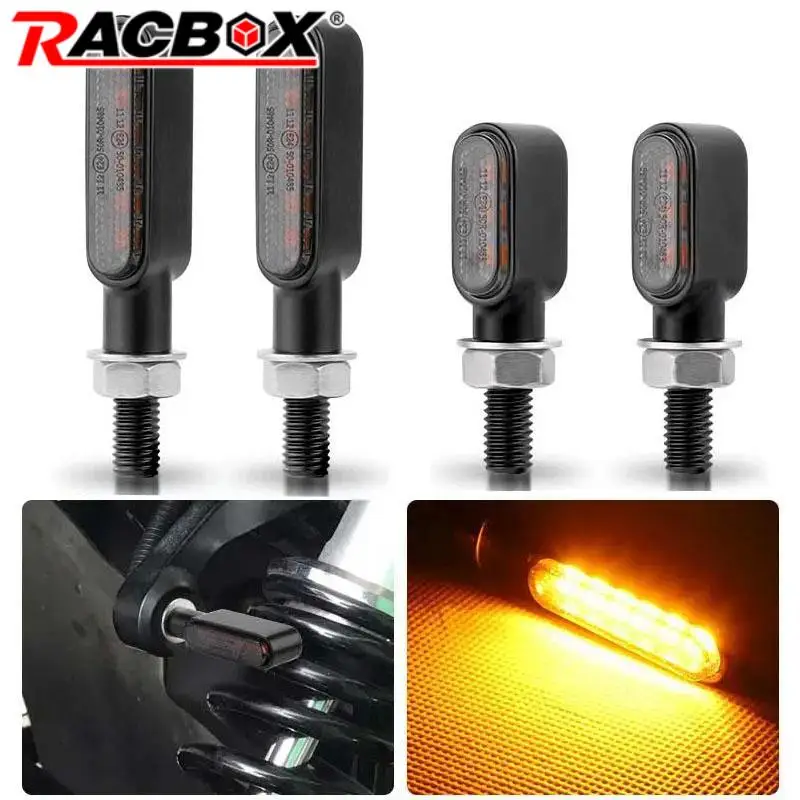 

8mm Mini led Motorcycle Turn signal Light lamp Indicators Blinker clignotant moto led for honda yamaha kawasaki cafe racer 12V