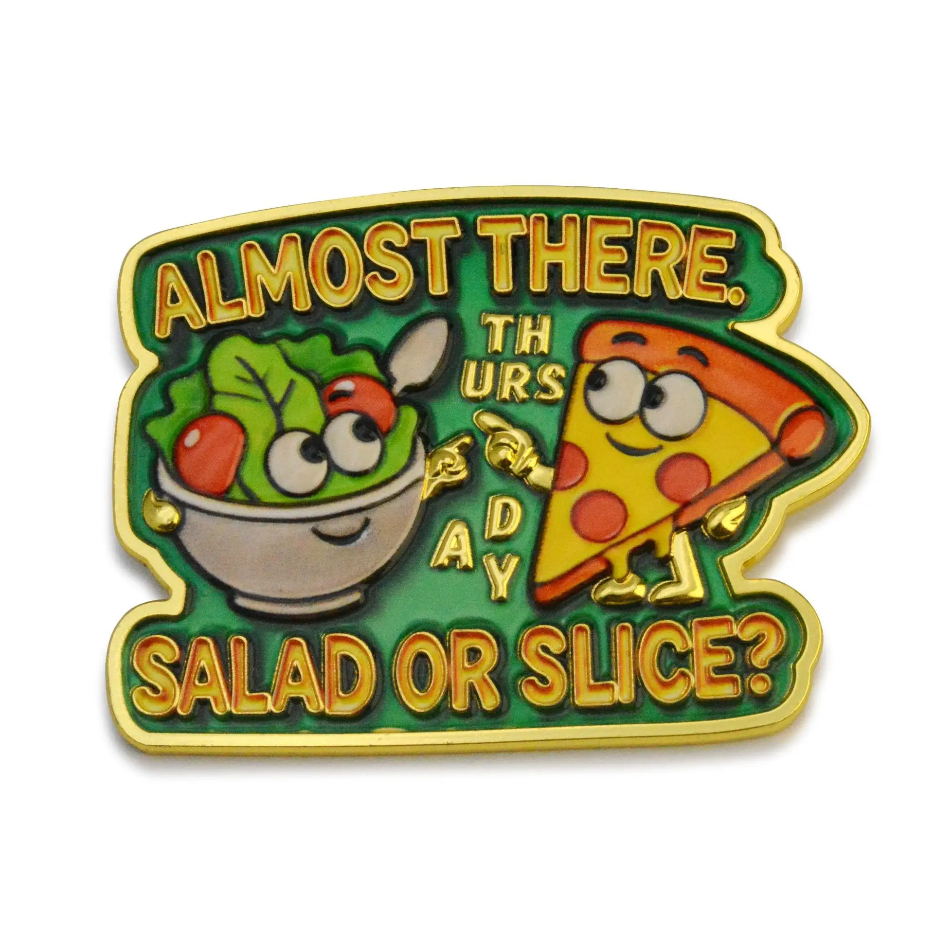 Creative Cartoon Fridge Magnets Cute Slimming Fitness Funny Embossed Home Decoration Metal Magnetic Fridge Magnets