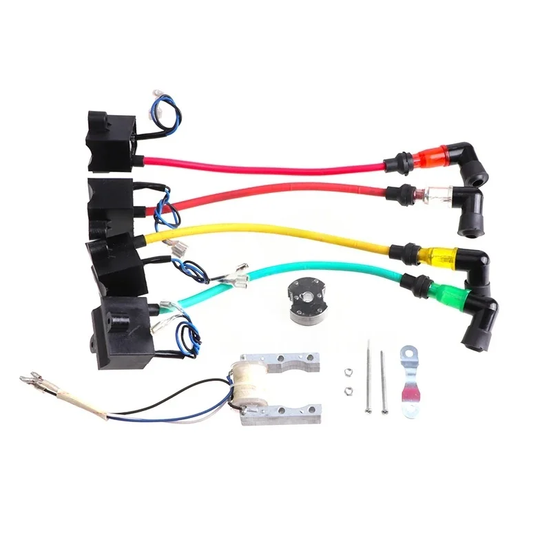 

CDI Ignition Coil Ignitor for 49cc 50cc 60cc 66cc 80cc ATV Dirt Pit Bike 2-Stroke Motorcycle Electric Bicycle Accessories