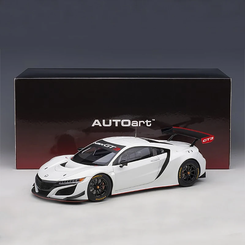 

Autoart 1:18 2018 For NSX GT3 sports car car model static car model collection toys for boys
