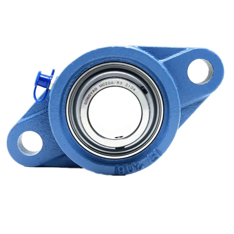 GONGYAO UCFL type of pillow block bearing，bearing with diamond base, high-speed operation, heavy-duty thickened base