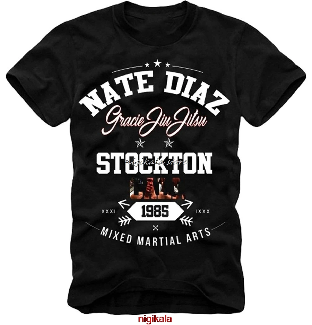 Мужская модная футболка E1Syndicate Nate Diaz Conor Mc Gregor Nick S-3XL, черные мужские футболки с короткими рукавами