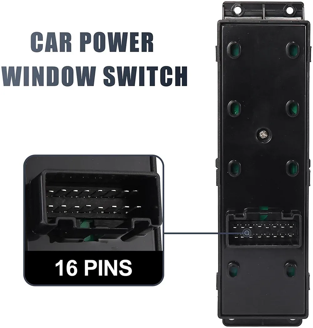 93570-1R210 สวิตช์ควบคุมกระจกไฟฟ้าด้านซ้าย 93570 1R210 ความไวสูง สำหรับรถยนต์ฮุนได แอคเซนท์ เวอร์นา โซลาริส ปี 2010-2016