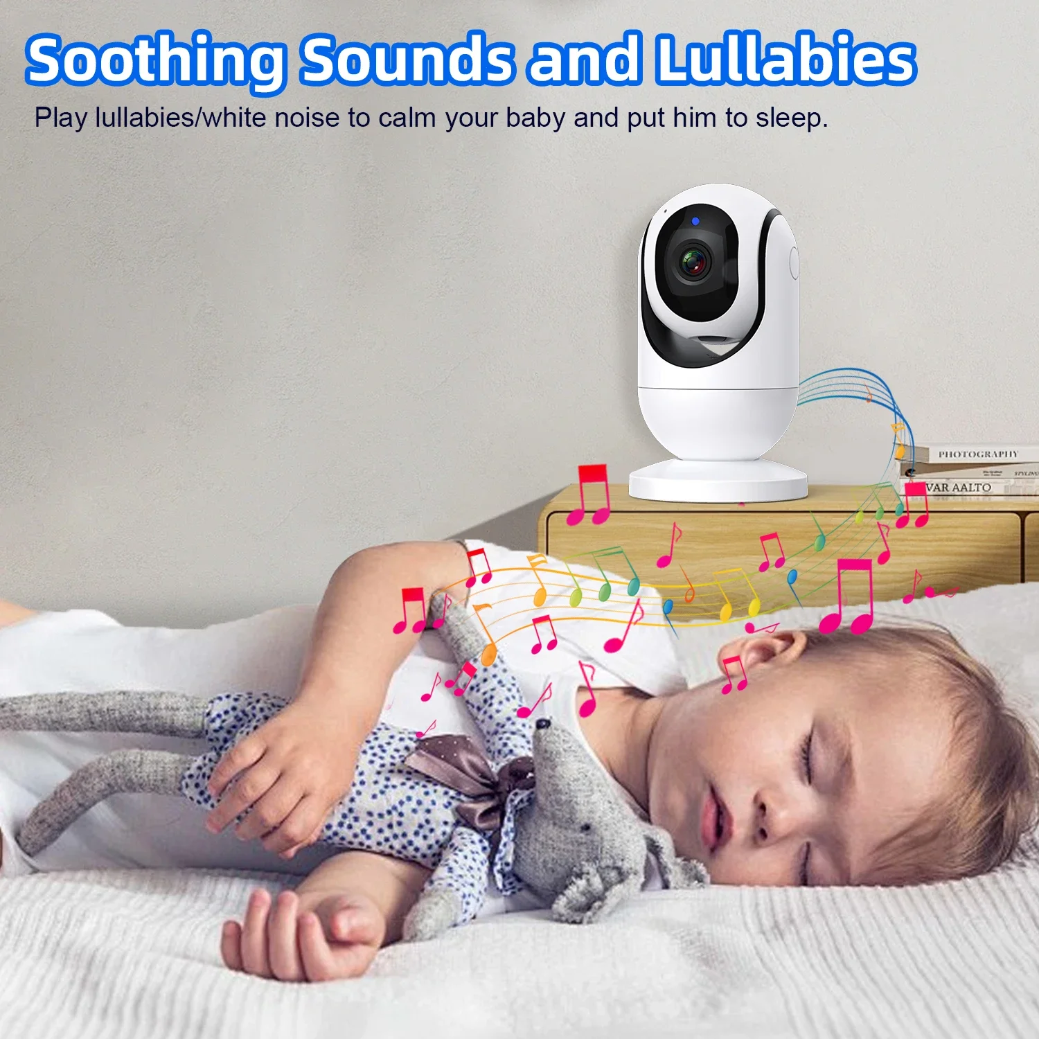 Video Baby Monitor 7 Inch Display Screen Mother Kids Home Security Protection Wireless IP Camera 5000mAh Battery Surveillance