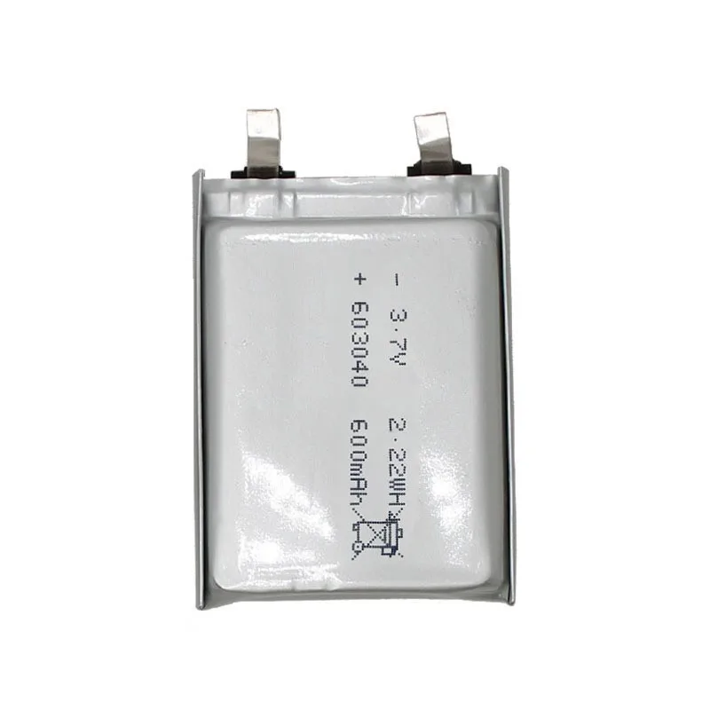 Polymer 3.7V lithium battery 603040 600mAh aromatherapy machine mosquito repellent lamp beauty device Bluetooth speaker Kgebao