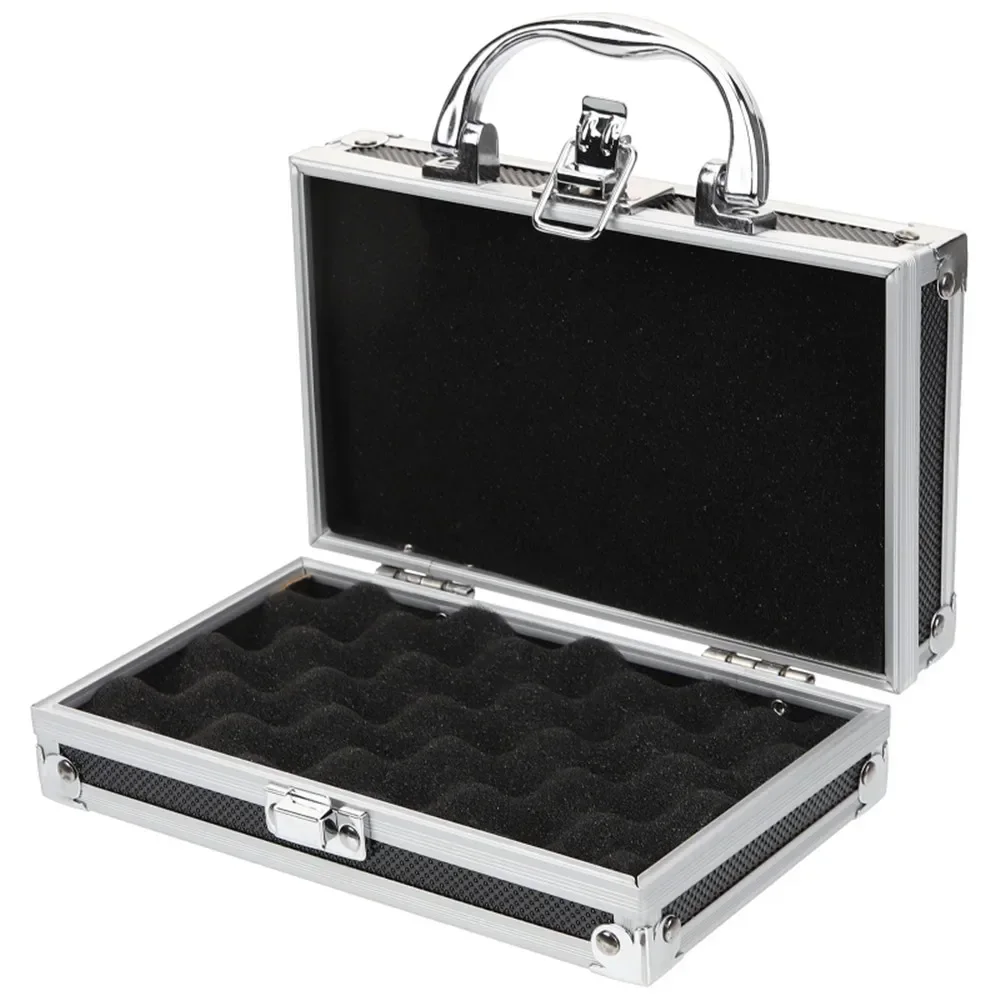 Packaging Box Men Gift Portable Tool Carrying Case 7Inch Aluminum Alloy Toolbox Small Metal Storage Box