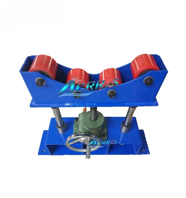 

Welding Rotator Weld Roller Bearing Frame Clamp Range 500mm pipe Fitting Welding Support Height Adjustable Roller