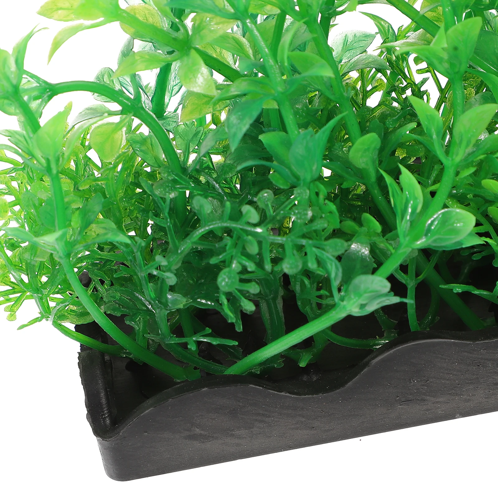 

3pcs Aquarium Fake Plants Fish Tank Decor Plastic Aquatic Plants Artificial Water Grass Small Realistic Durable For Fresh