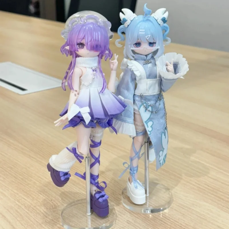 Come4free Minty 1/8 Bjd Mi Tian Ocean Gemstone Series  Articulated Action Figure Model Toy Collectible Blind Box Toys