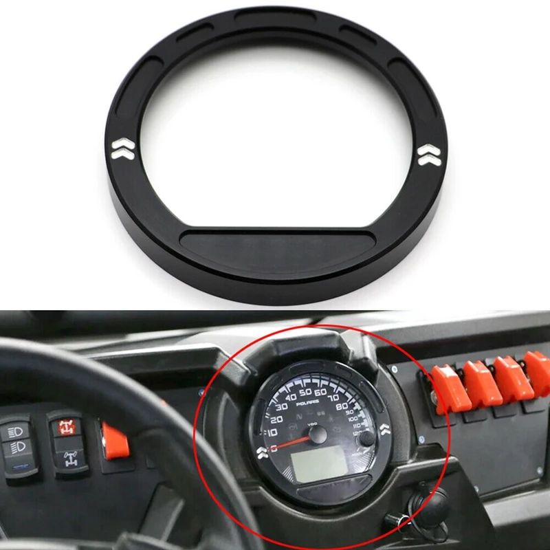 

Motorcycle Speedometer Gauge Bezel Fits For Polaris RZR570 RZR 800 900 RZR 1000