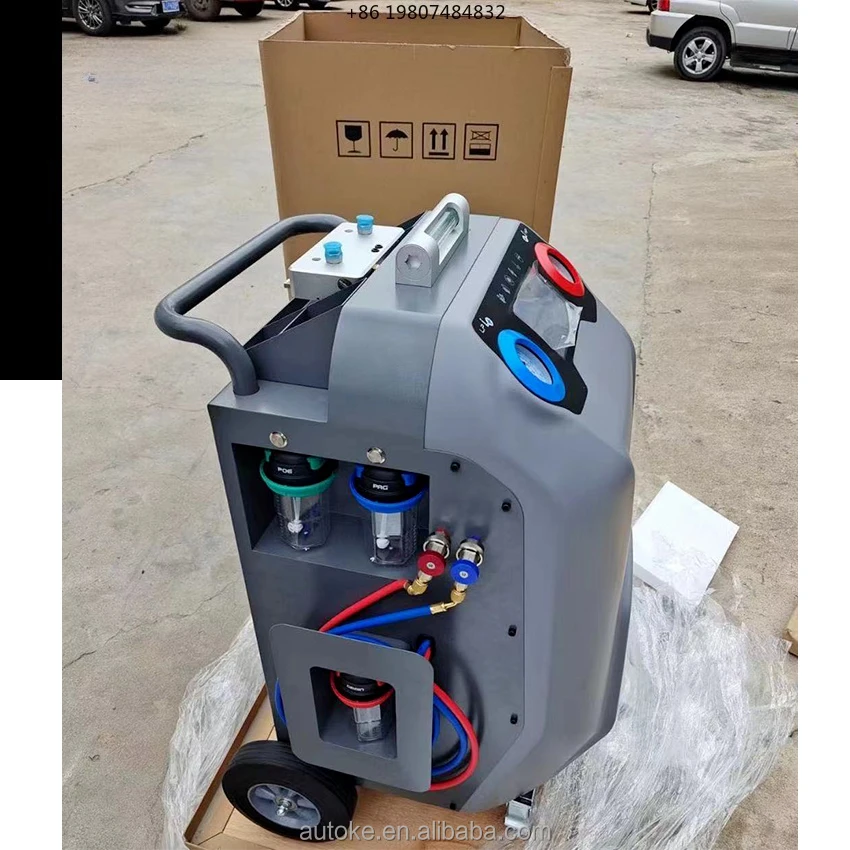 X570 R134a /R1234yf Car AC System Handing A/C Refrigerant Recovery and Filling Machine