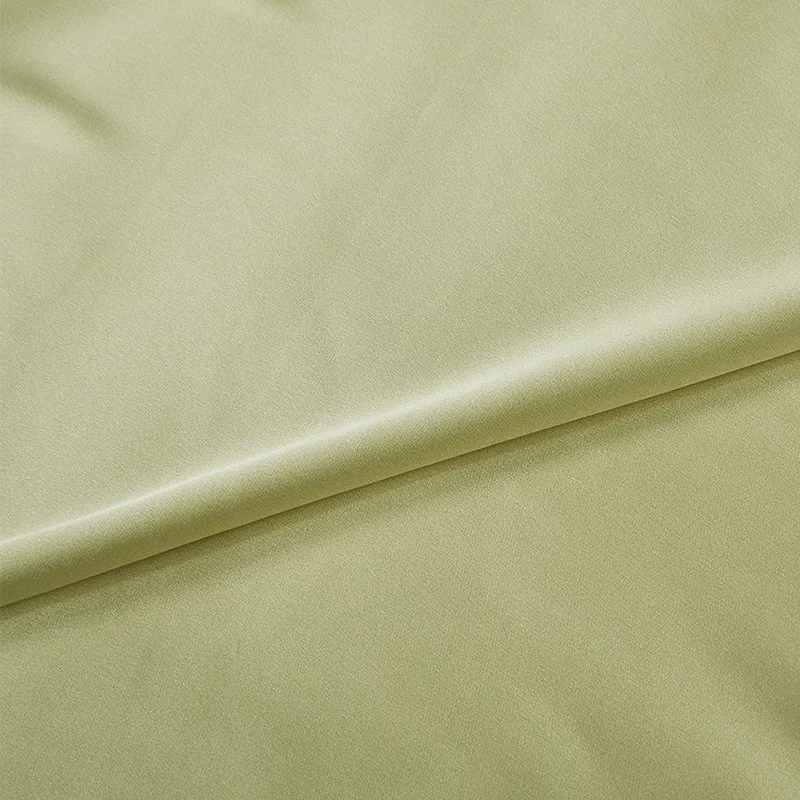 

19MM elastic double qiao silk fabric matte Spring designer dress