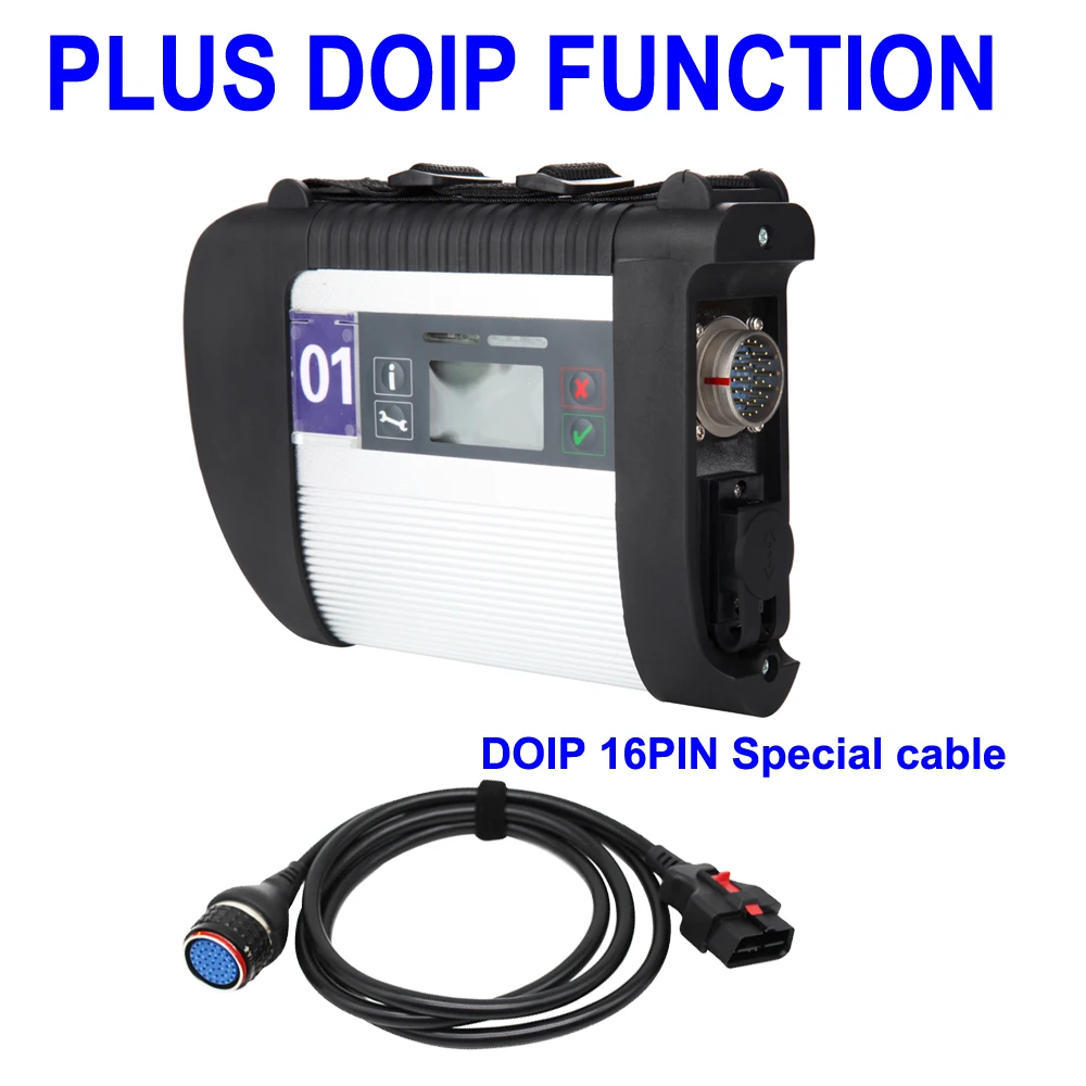 

DOIP Mb Star C4 Diagnosis Multiplexer Main Unit For 24V SD Connect C4 For Car Truck Diagnostic Tool With OBD 16PIN cable