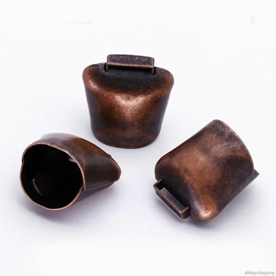 

Brand New High Quality Particular Grazing Bells Ringings Copper Crisp Farm Grazing Horse Metal Retro Look 35*34.6*24mm