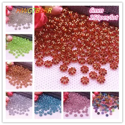 New 6x3mm Oval Acrylic Wheel Beads Loose Spacer Beads for Jewelry Accessories DIY Bracelet Necklace