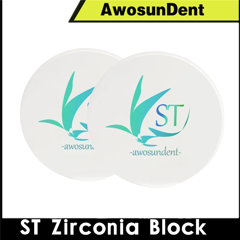 Imagem -04 - Super Translúcido Zircônia Cad Cam 98 Sistema Aberto Dental Laboratório Branco Zircônia Cerâmica Bloco st