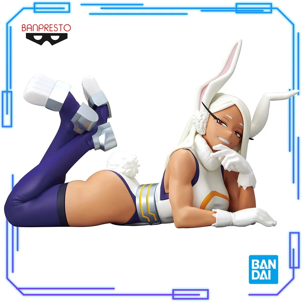 

In Stock Bandai Original Genuine Banpresto Glitter&Glamours My Hero Academia Mirko The Amazing Heroes 17cm Model Toy Figure Gift